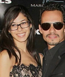 Marc Anthony with his daughter Ariana Anthony